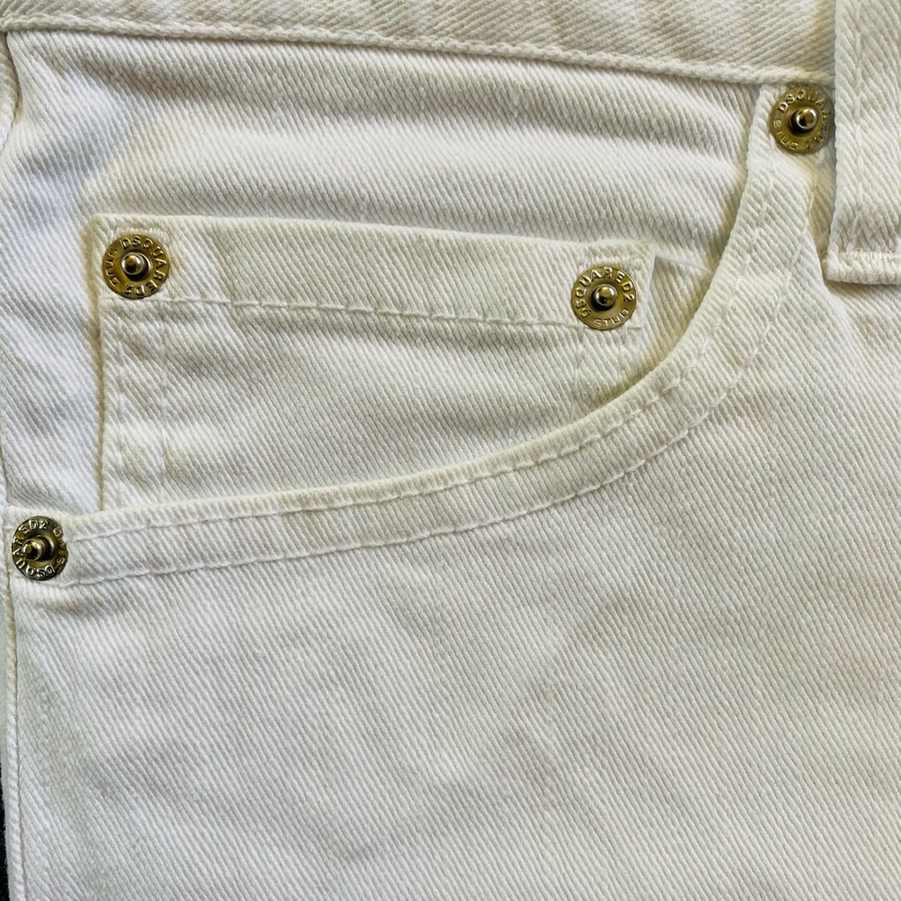 Dsquared2 Mens White Slim Jean - Picture 10 of 12